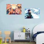 Babymiu Anime Wall Poster 8-Pack 11.5 x 16.5 INCH,Anime Gifts Merch Party Supplies Unframed Version HD Printing Poster for Room Club Wall Art Decor.