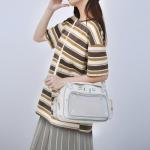 Lifelix Kawaii Ita Bag Cat Backpack Y2k Girl Japanese School Bag Anime Shoulder Crossbody with Pin Display (White)