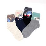 LIVEBEAR Women’s Cute Funny Novelty Casual Cotton Crew Socks - Popular Anime 2 (Made In Korea)