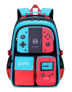 BLUWEI Boys Backpack Kids Bookbag TeensSchool Bag LuminousGame Large capacity bag(1Blue)