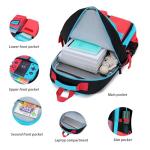 BLUWEI Boys Backpack Kids Bookbag TeensSchool Bag LuminousGame Large capacity bag(1Blue)
