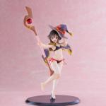 MABAIUDE Megumin Figure Aqua Statue, 18cm Swimsuit Version Megumin and Aqua Figure 1/7 Scale Anime Figurine Model Desktop Car Dashboards Decoration Collectibles
