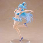 MABAIUDE Megumin Figure Aqua Statue, 18cm Swimsuit Version Megumin and Aqua Figure 1/7 Scale Anime Figurine Model Desktop Car Dashboards Decoration Collectibles