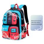 BLUWEI Boys Backpack Kids Bookbag TeensSchool Bag LuminousGame Large capacity bag(1Blue)