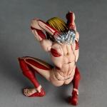 YLQANONG Annie Leonhart Figures Eren Jaeger Anime Figure Statue Movable Joints Interchangeable Parts Levi Titan Anime Action Figurine for Fans 16CM/6.3IN