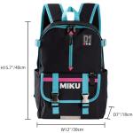ZGTMSZ Outdoor Style Daypack Travel Backpack 20L for Hatsune Miku Collaboration Series Bag