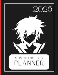 2026 Anime-Themed Planner: Monthly & Weekly Planning Pages | To-Do Lists | JANUARY 2026 - DECEMBER 2026 | 8.5" x 11"