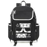 DIOMMELL Anime Backpack Canvas Capacity Manga Backpack Laptop Backpack