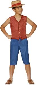 InSpirit Designs One Piece Kids Monkey D. Luffy Costume | Officially licensed | One Piece Live Action | Anime Costumes, L