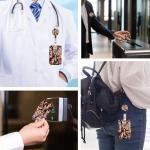 Anime Id Badge Holder with Lanyard,Retractable Badge Holders Reels,Colorful Breakaway Lanyards for ID Badges,Cute Fashion Key Chain Keychains,Badge Clips for School Office Women Teen Kid 4