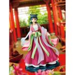 MABAIUDE Maomao Figure Anime Maomao Statue, 20cm Pink Hanfu Styling Mao Mao Figure People Collectibles Model Cartoon Figurine Desktop Decoration Gifts for Fans