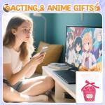 HAPPYPOP Anime Gifts for Women - Anime Lovers Socks for Fans Teen Girls, Japanese Themed Merch
