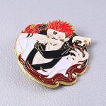 JJK Satoru Pins - Anime Figure Enamel Pins for Backpacks and Clothes - Funny Gifts for Anime Lovers (Sukuna)