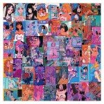 50Pcs Japanese Anime Girls Vinyl Sticker Pack