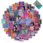 50Pcs Japanese Anime Girls Vinyl Sticker Pack