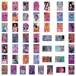 50Pcs Japanese Anime Girls Vinyl Sticker Pack