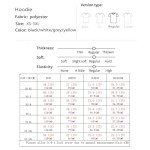 GURUNVANI Men's Contrast Color Pullover Hoodie