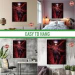 Jujjutsu Kaiisen Canvas Wall Art Decor by BCB Print | HD Printed & Wooden Framed Wall Art | Modern Wall Decor for Bedroom, Living Room, Office, Kids Room | Made in USA | 12"x16" Set of 1