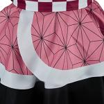 1791's lady Kamado Tanjirou Cosplay Rengoku Costume Inosuke Hashibira Kimono for Halloween Party Cosplay Outfits (Kamado Nezuko, M)