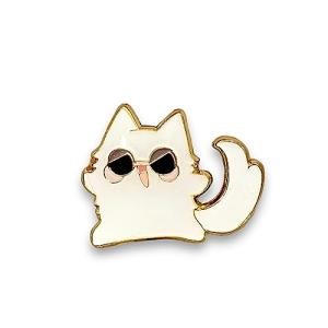 GOJO PIN GOJO CAT BACKPACK PIN ANIME ENAMEL PIN ITADORI LABEL MEGUMI SUKUNA BROOCH GIFT(CAT)