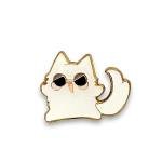 GOJO PIN GOJO CAT BACKPACK PIN ANIME ENAMEL PIN ITADORI LABEL MEGUMI SUKUNA BROOCH GIFT(CAT)