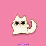 GOJO PIN GOJO CAT BACKPACK PIN ANIME ENAMEL PIN ITADORI LABEL MEGUMI SUKUNA BROOCH GIFT(CAT)