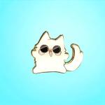GOJO PIN GOJO CAT BACKPACK PIN ANIME ENAMEL PIN ITADORI LABEL MEGUMI SUKUNA BROOCH GIFT(CAT)
