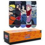 Odd Sox – Naruto Anime 5-Pack Crew Sock Gift Box Set – Unisex Large Sized – Officially Licensed – Features Naruto, Sasuke, Kakashi & More – Bold & Comfy Holiday Gift Set for Fans & Cosplayers