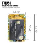 TJIUSI 4PCS Anime Badge Holder with Retractable Reel Funny Name Tag Card Holder Anime ID Badge Retractable Clip with Cute Alligator Clip for Nurses Student Teacher Women Men