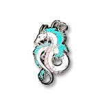 HAKU PIN HAKU DRAGON PIN HAKU ENAMEL PINS HAKU DRAGON MERCH HAKU DRAGON FIGURE PIN (SILVER)