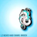 HAKU PIN HAKU DRAGON PIN HAKU ENAMEL PINS HAKU DRAGON MERCH HAKU DRAGON FIGURE PIN (SILVER)