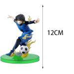 YLQANONG Isagi Yoichi Figures Seishiro Nagi/REO Mikage/Bachira Meguru Anime Figure Statues Anime Action Figurine 12CM/14CM
