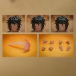 Tokita Ohma Action Figure - 1/6 Scale Anime Figurine Kure Raian Statue, Articulated Joints Movable Figure with Parts - Xmas Birthday Gifts 7.08''