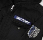 Attack on Titan Scout Regiment Hoodie - Black XL