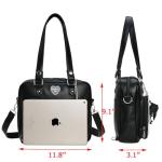 ZAROXOXS Ita Bag Crossbody Handbags Kawaii Shoulder Purse Square Backpack with Insert Anime Pins Display