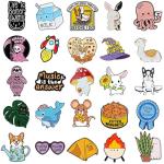 Cute Anime Enamel Backpack Pins - Bulk Set