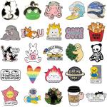 Cute Anime Enamel Backpack Pins - Bulk Set