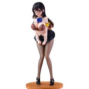 Wahohousee Anime Figures 10.43in 1/6 Scale Girl Figure with Tracking Eyes & Partial Soft Silicone, Cute Girl Figurine PVC Model Collection Model, Anime Fans Desktop Decoration Gift