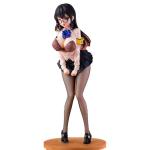 Wahohousee Anime Figures 10.43in 1/6 Scale Girl Figure with Tracking Eyes & Partial Soft Silicone, Cute Girl Figurine PVC Model Collection Model, Anime Fans Desktop Decoration Gift