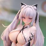 HBGIAY Alvina-chan Figure Original Painting Anime Girl Figurine 1/7 Scale Figure Anime Illustrations Figures 10.24" Desktop Collectible Statue