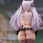 HBGIAY Alvina-chan Figure Original Painting Anime Girl Figurine 1/7 Scale Figure Anime Illustrations Figures 10.24" Desktop Collectible Statue