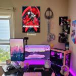 Framed Anime Chainsaw Man Poster For Fans Kids Birthday Gifts-Manga Lovers Posters Canvas Art Print Manga Picture For Teen Girls/Boys Room Bedroom Wall Decor