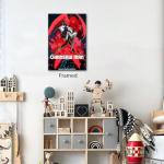 Framed Anime Chainsaw Man Poster For Fans Kids Birthday Gifts-Manga Lovers Posters Canvas Art Print Manga Picture For Teen Girls/Boys Room Bedroom Wall Decor