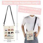 VAMSII Japanese Anime JJK Crossbody Bag Anime Lover Gift JJK fans merch (Anime JK MB)