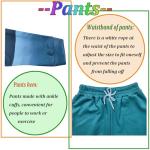 BIUTEY Anime Mha Hoodie and Sweatpants Midoriya Izuku Cosplay Hooded Pullover Sweatsuit Jogger Men's Tracksuits 2 Piece Set (S, Blue-A)