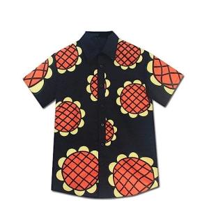 Shopular Anime Sunflower Cartoon t-Shirt New World Dressrosa Cosplay Costumes Casual Tops Tee (L) Navy Blue