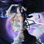 HBGIAY Albedo Figure Anime Scale Figures Oversized Statue Albedo Action Figure 32cm Desktop Figurine Anime Collectibles Gift
