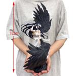 HBGIAY Albedo Figure Anime Scale Figures Oversized Statue Albedo Action Figure 32cm Desktop Figurine Anime Collectibles Gift
