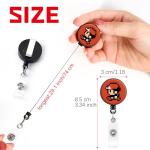 Cute Anime Badge Reel and Name Tag Set