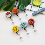 Cute Anime Badge Reel and Name Tag Set